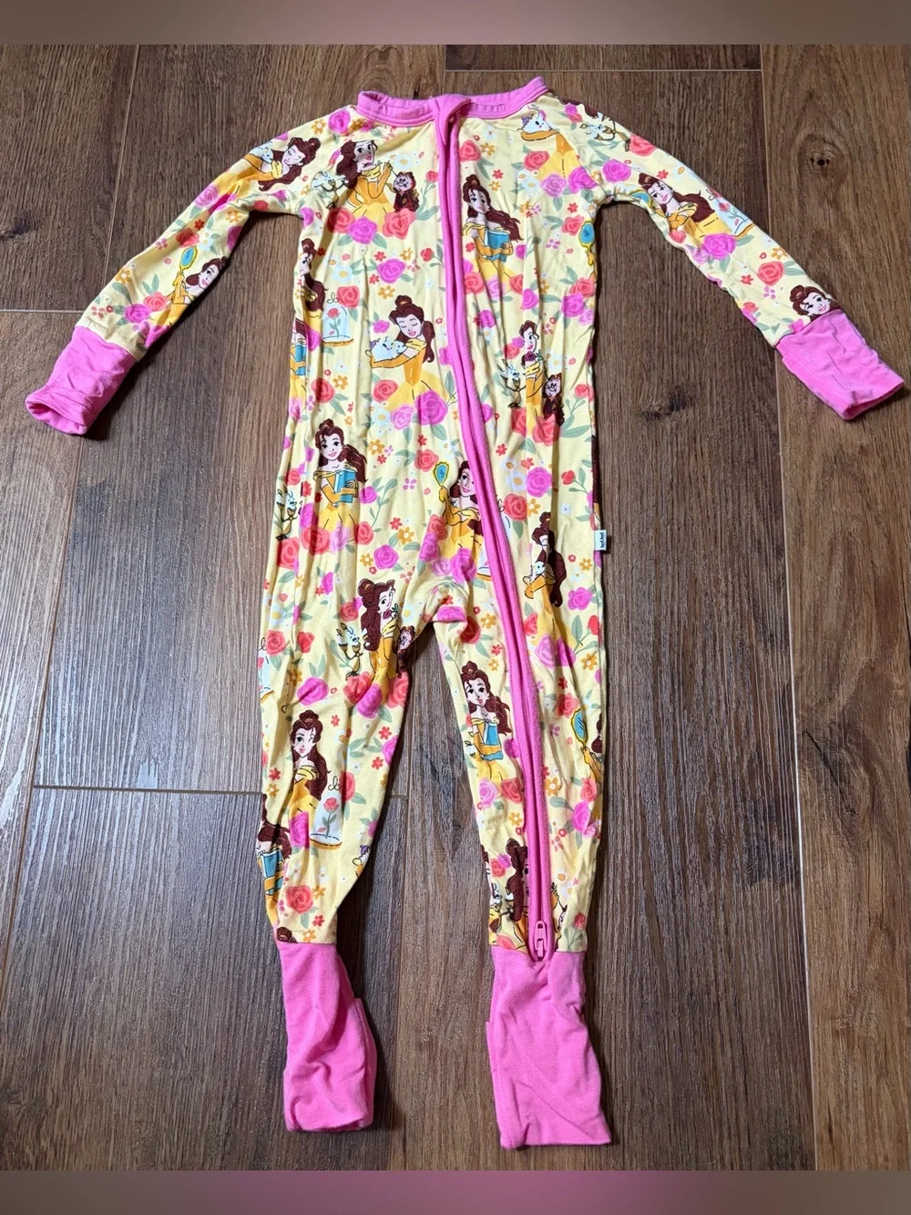 Little Sleepies Belle Disney Princess Floral Sleeper